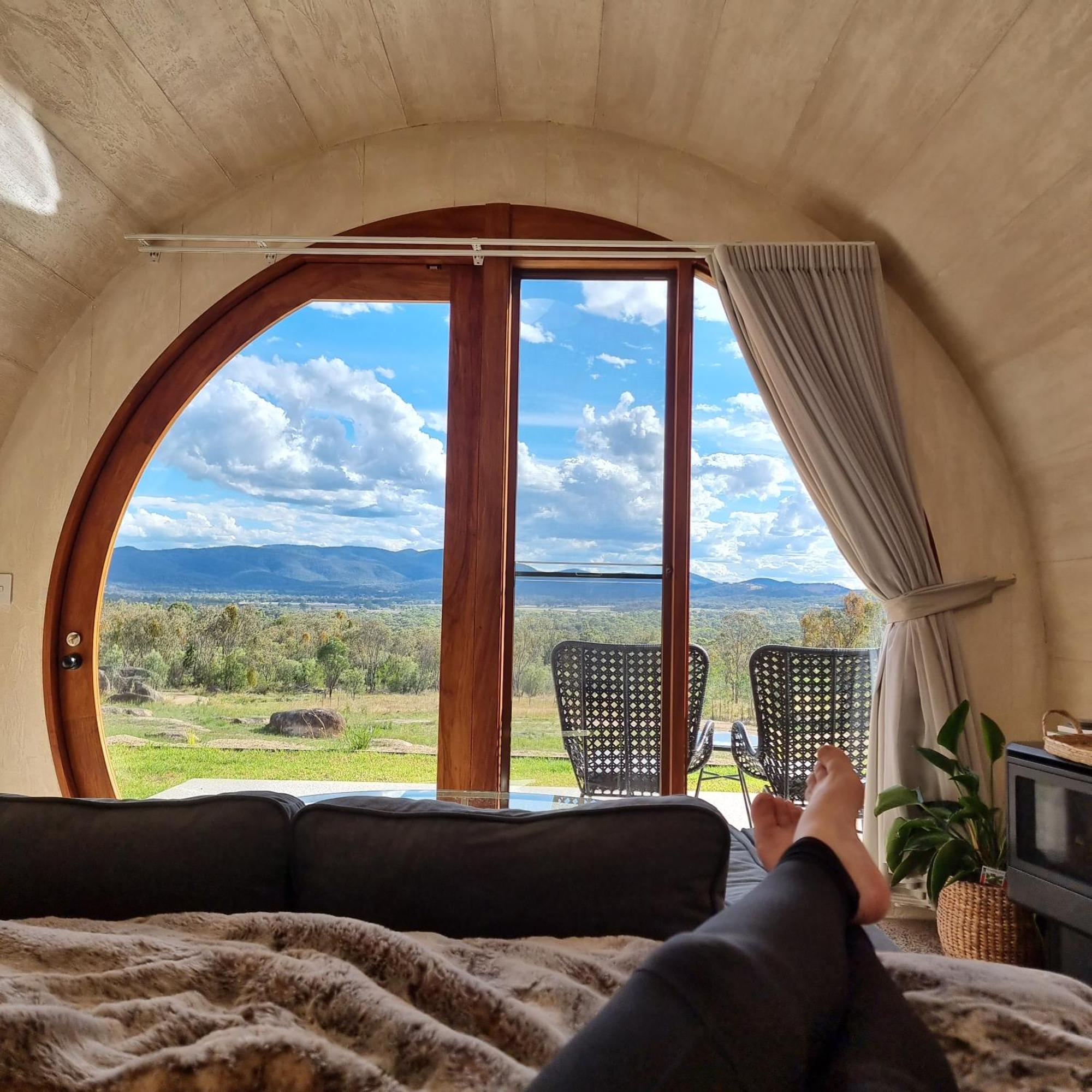 Barrel View Luxury Cabins Ballandean Eksteriør bilde